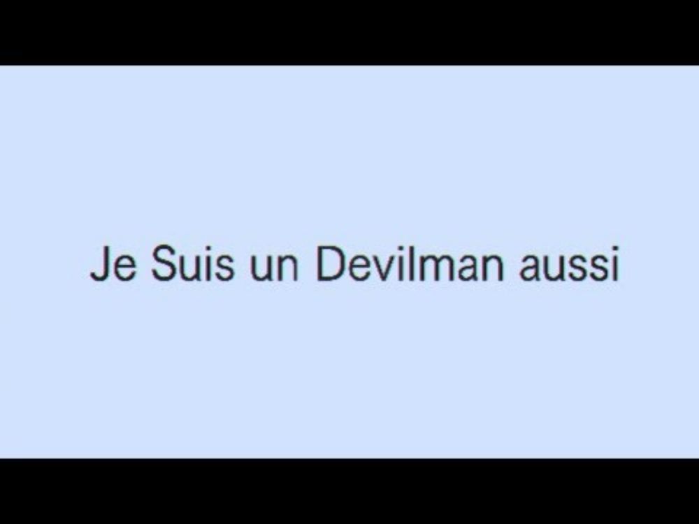 I'm a Devilman, too - Devilman Crybaby: Episode 9 scene