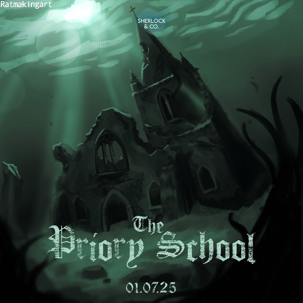 The Priory School - 01/07/25 - A decaying old church rests submerged at the bottom of a lake. 
