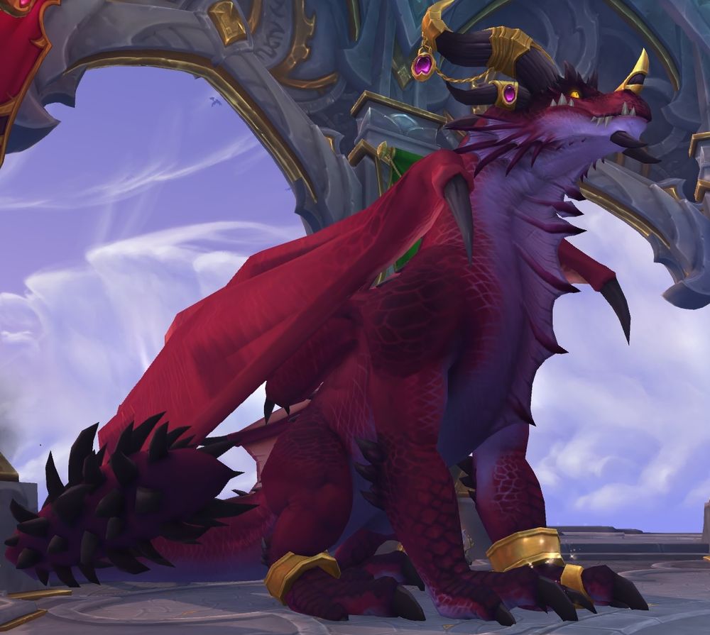 Alexstrasza, in her actual, superior full dragon form.