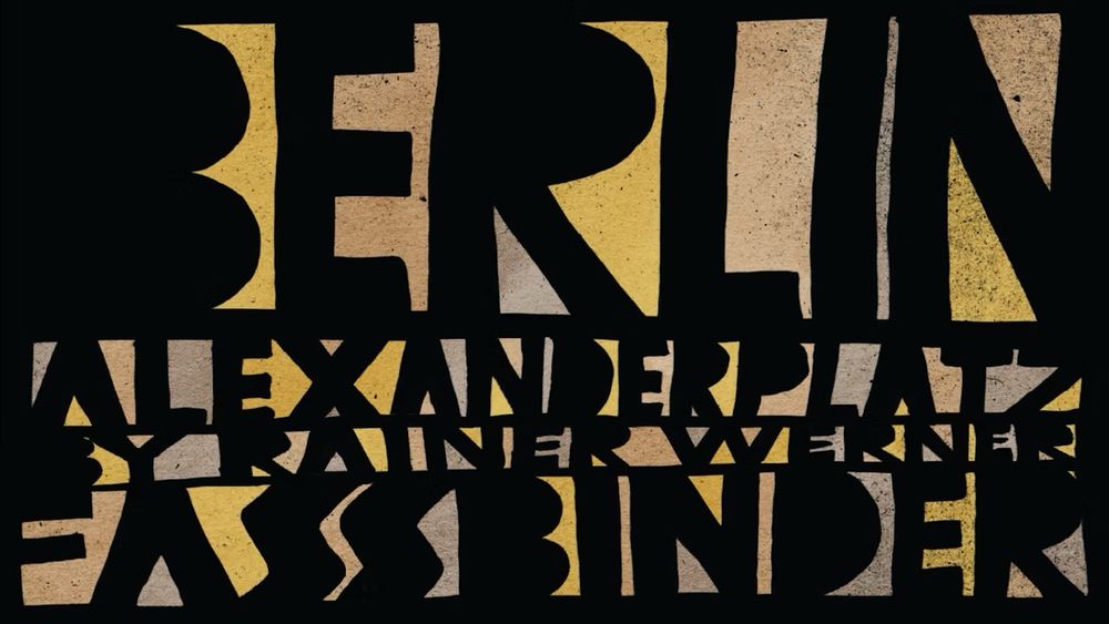 Berlin Alexanderplatz poster