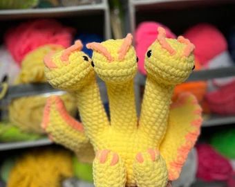 Amigurumi Ghidorah