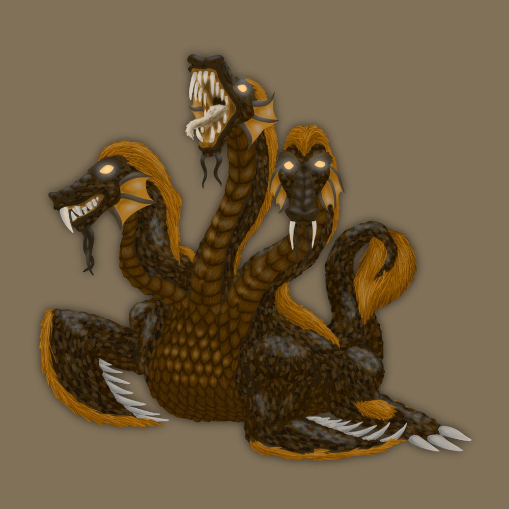 Gran Lachreen creature: monotone colours