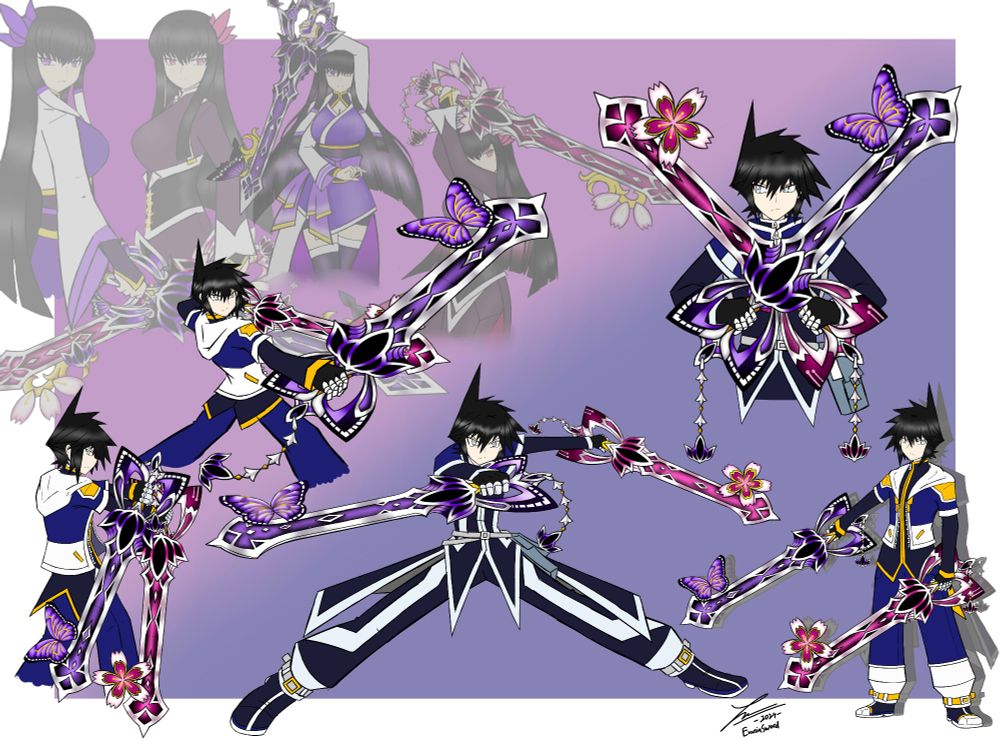 Technically it's not possible since Dual Wielding is reserved strictly for Sora and Roxas.
But this was a scrapped concept.