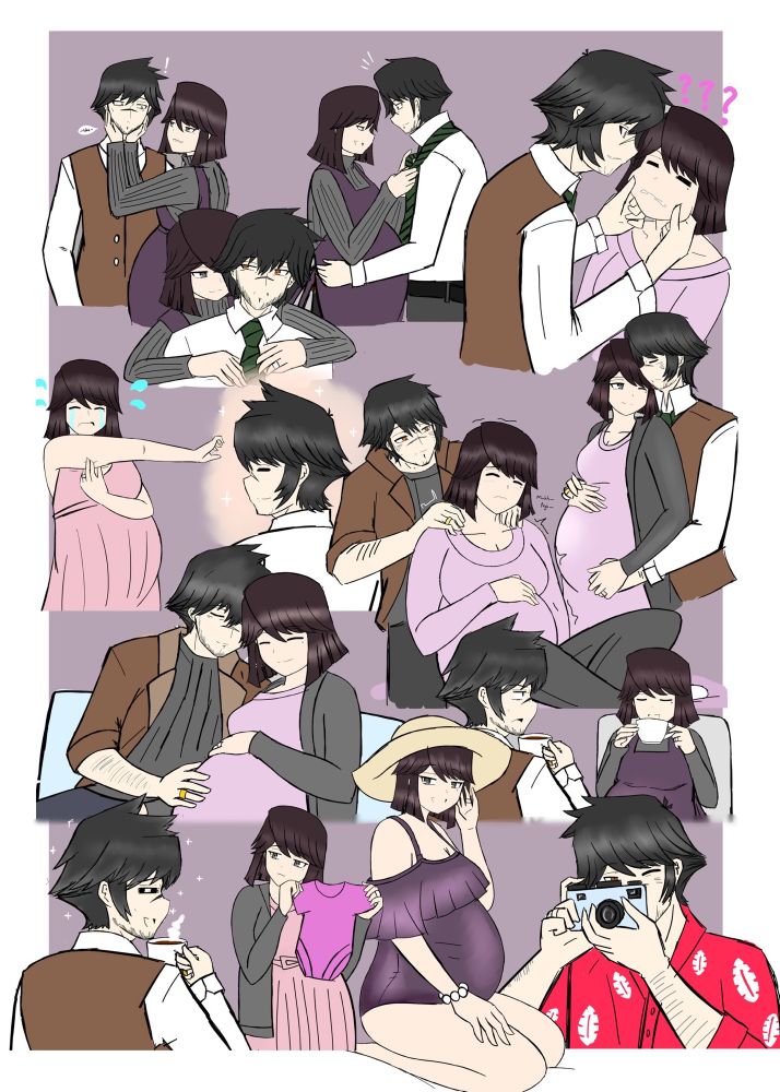 The happy marriage between Zulaph and Onyxa while expecting their second child.

#married #parents #pregnant #maternity #husbandandwife #OC #ocsky #originalcharacter