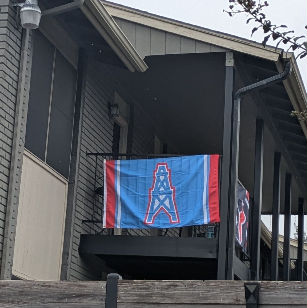 Houston Oilers Flag