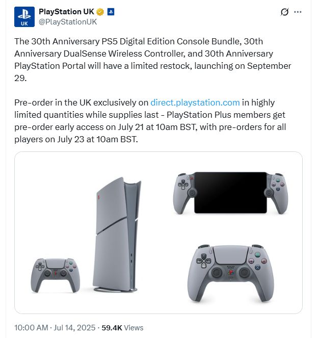 【新品未開封】 30th Anniversary Recharge PlayStation 30th Anniversary (Romania)