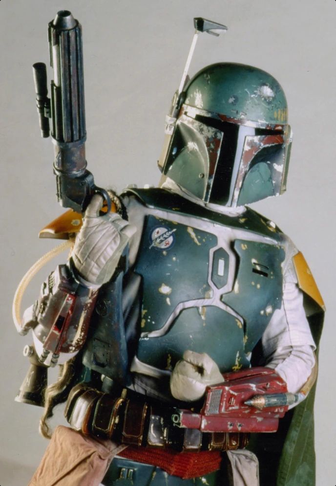 Boba Fett from a promotional shot for Empire Strikes Back