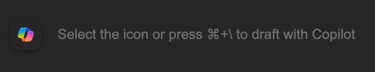 Copilot prompt in MS Word
