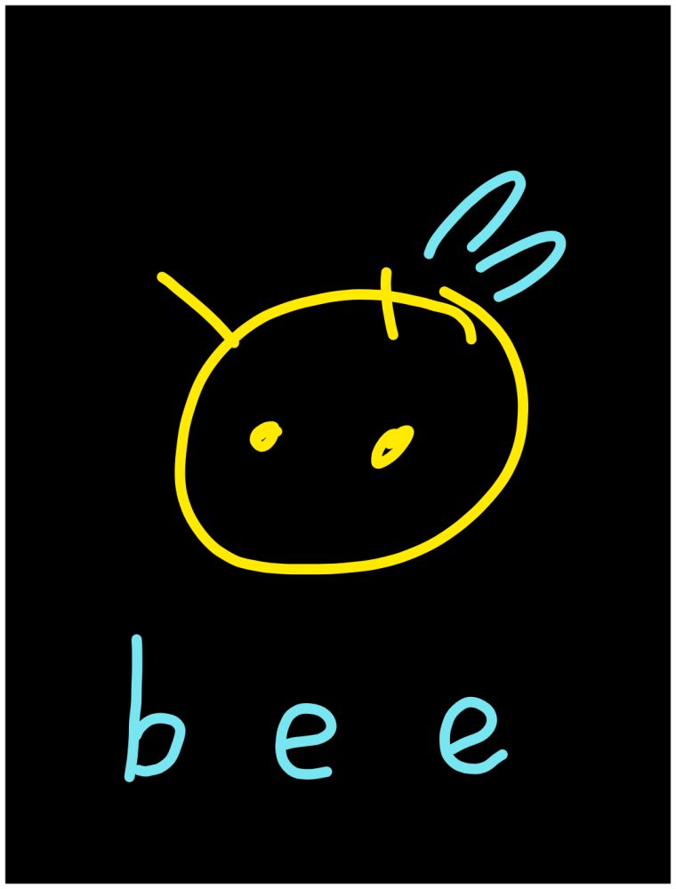 bee doodle