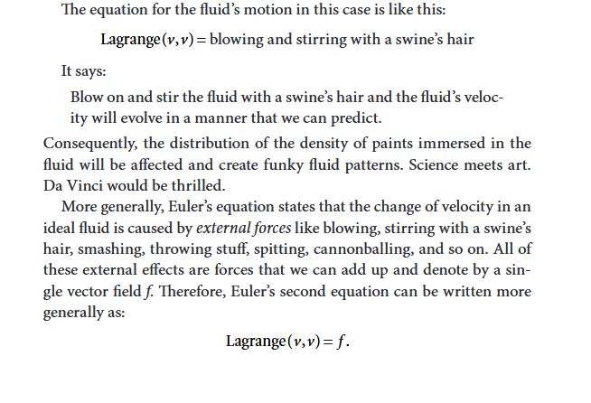 A simple explanation of the "Lagrange" operator which will be used to describe advection in fluids