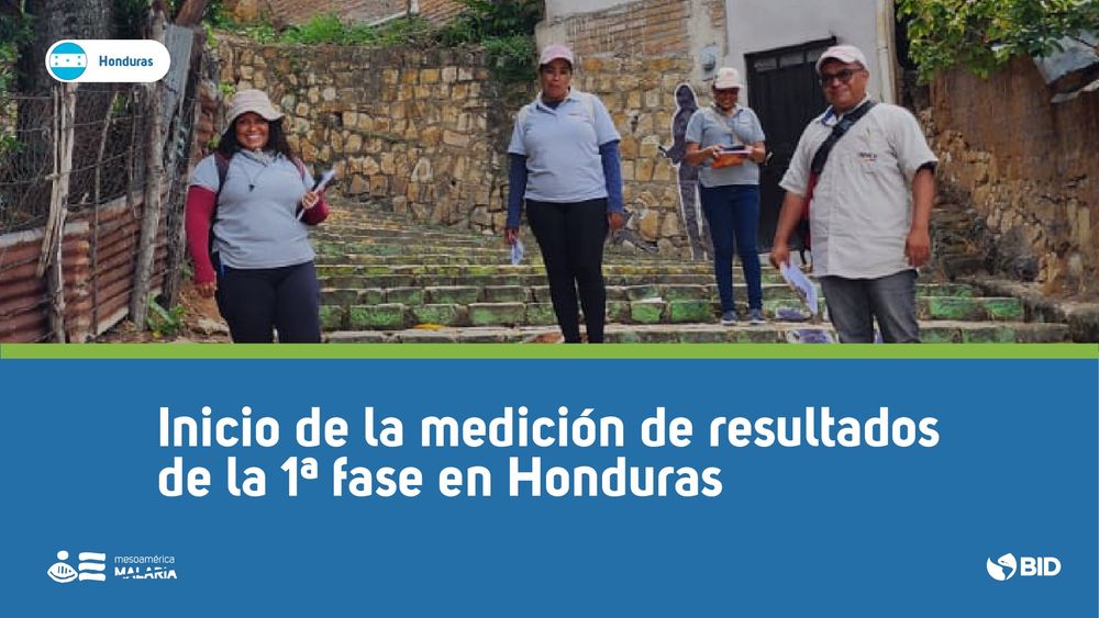 Inicio de la medición de la 1a fase en Honduras