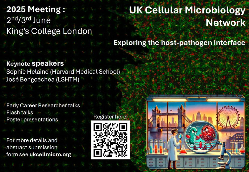 UK Cellular Microbiology Meeting 2025 Flyer