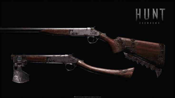 Variants of the Romero 77 from Hunt: Showdown