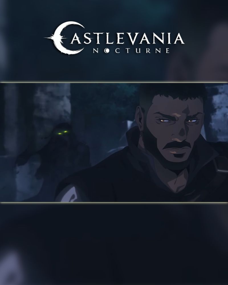 The caption reads: "I ruined everything. I ALWAYS do."
Olrox appears in his shadow form with glowing green eyes, in Mizrak's back who is looking in his direction.