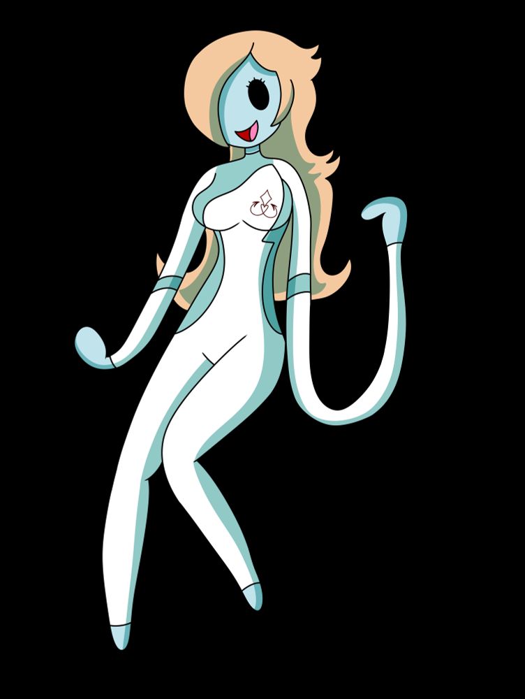 My stretchy version of Rosalina in my AU named Rose-E in her true form.