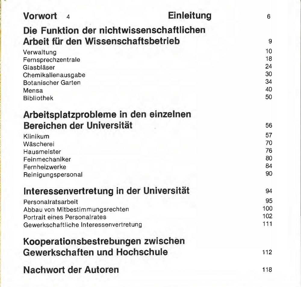 Inhaltsverzeichnis des Buchs