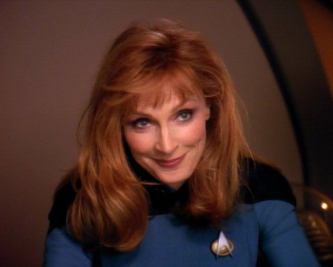 Gates McFadden as Beverly Crusher from Star Trek: The Next Generation
