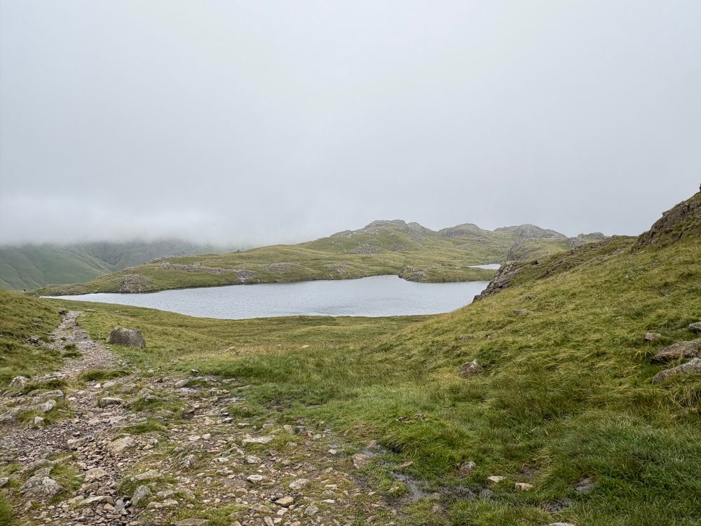 Sprinkling Tarn : just about not raining 
