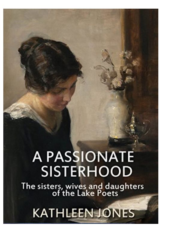 An image of the cover of the book by Kathleen Jones with a portrait of a Victorian woman reading 