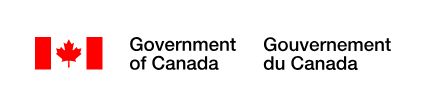 Government of Canada logo with a red Canadian flag to the left, followed by the bilingual text: 'Government of Canada' and 'Gouvernement du Canada'.