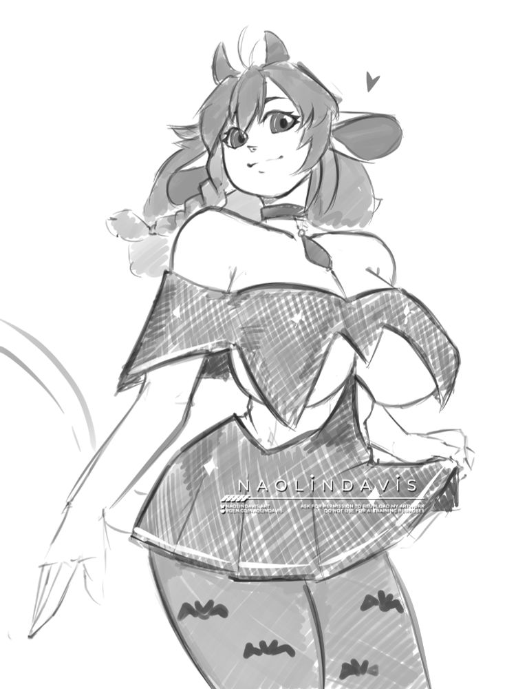 Potate in Rivelbee's outfit