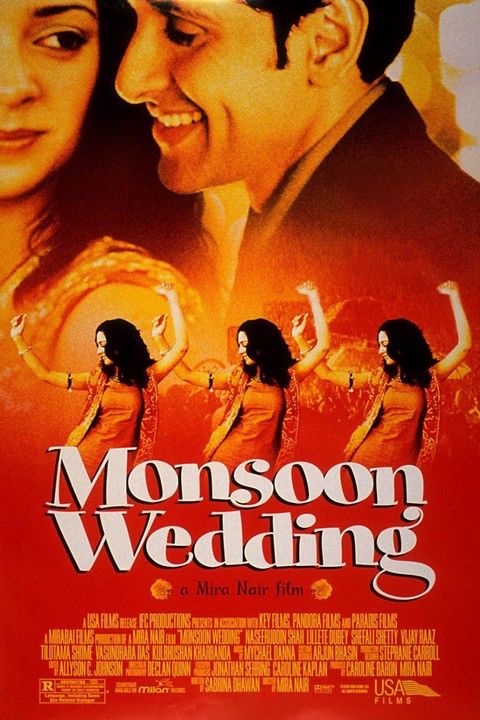 Movie poster of “Monsoon Wedding “ 