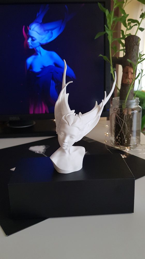 3d printed fairy girl