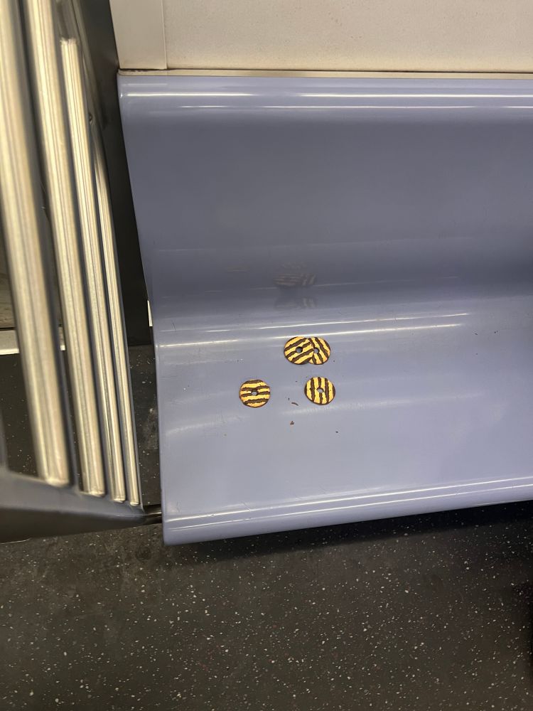 Free Fudge Stripes on the 2 train