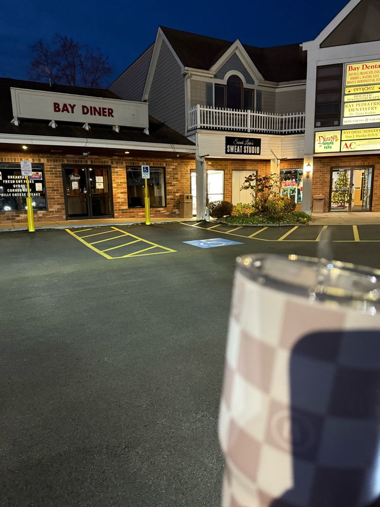 Image of tumbler and personal training studio. 