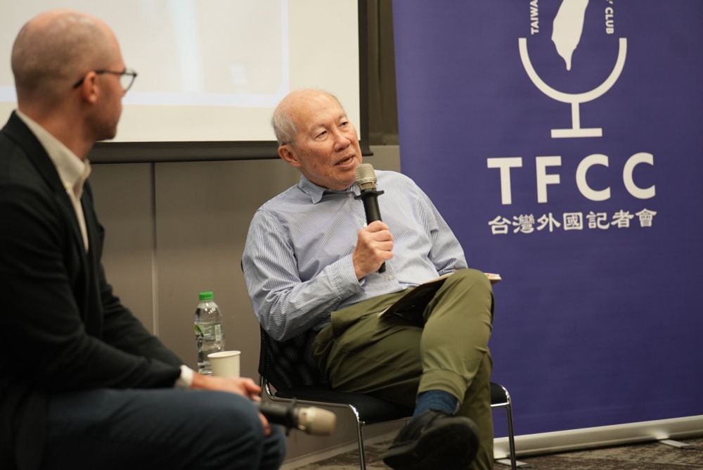 TFCC Vice Chair David Demes (left) and Willy Lam (right)