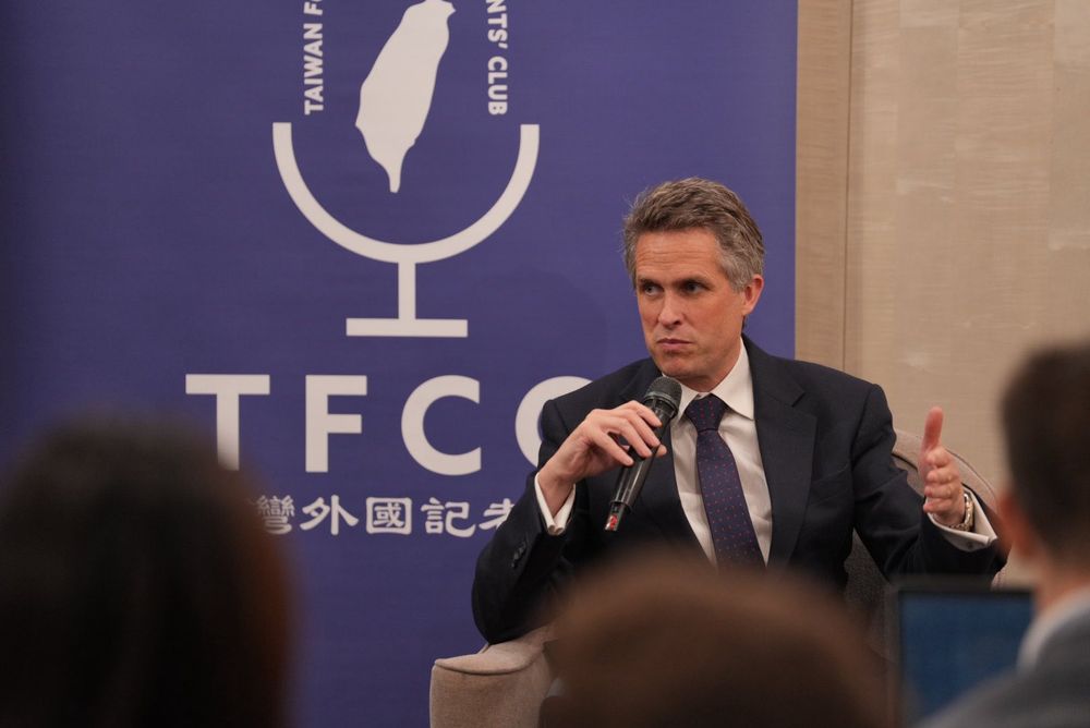 Sir Gavin Williamson speaking