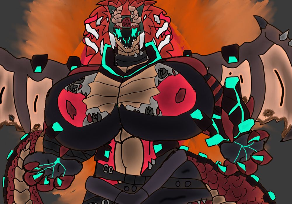 Another Zen I made at the start of the year, this time incorporating her new metal look on the dragon side