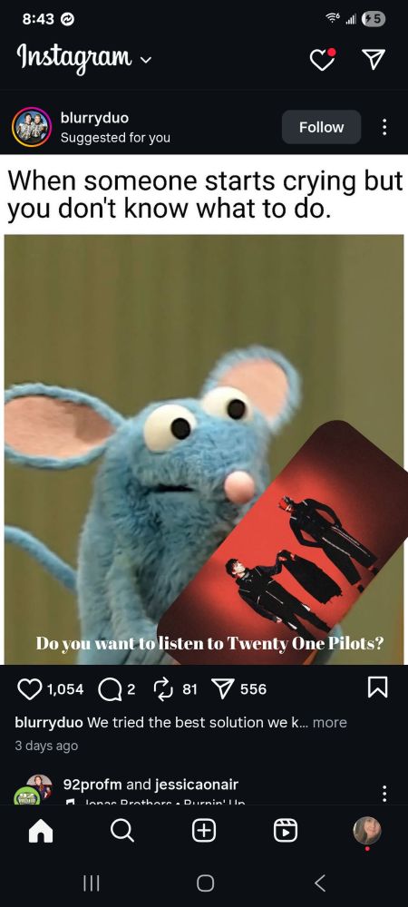 A screenshot of an Instagram post
