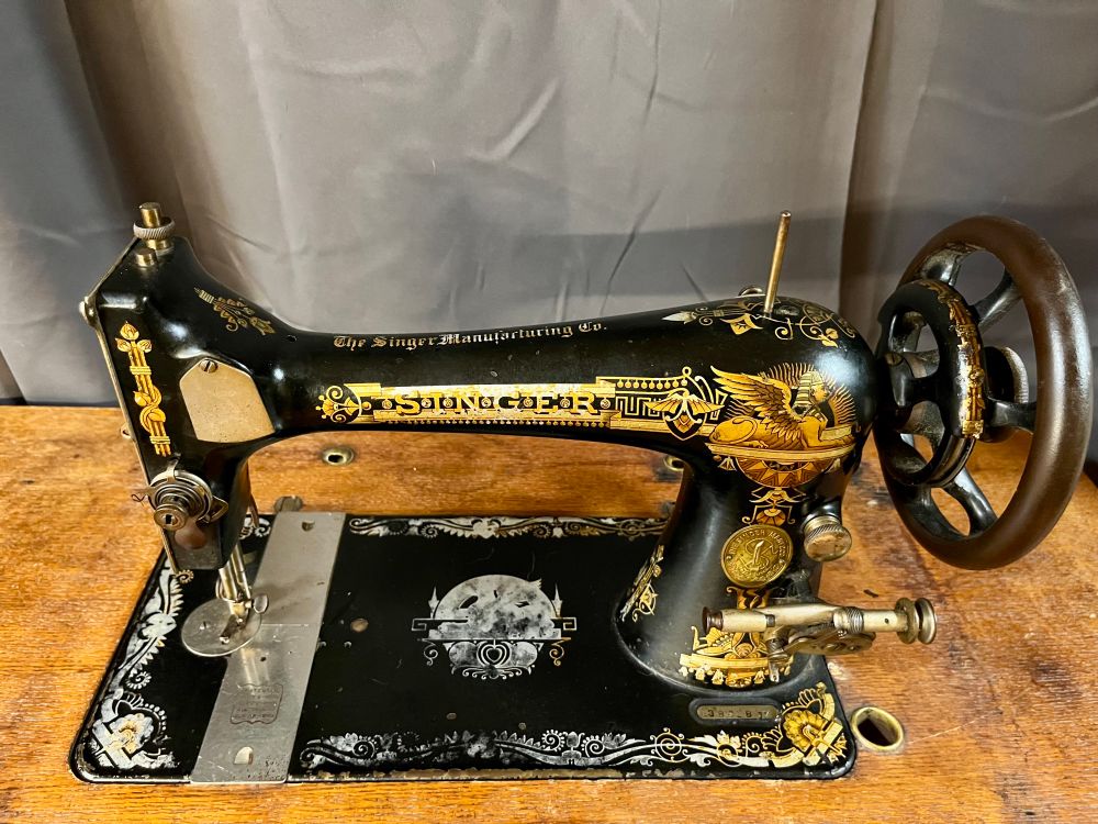 Old Singer sewing machine