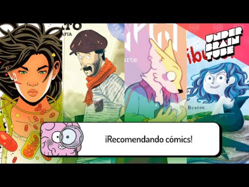 ¡Cómics para todas las edades! (Juvenile, Peppino Impastato, Vulpes, Tiburonilla) ⚡ Underbraintube