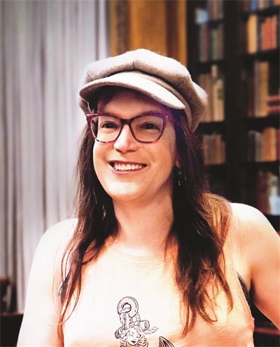 Photo of Stephanie Burt by Steph Kloss.