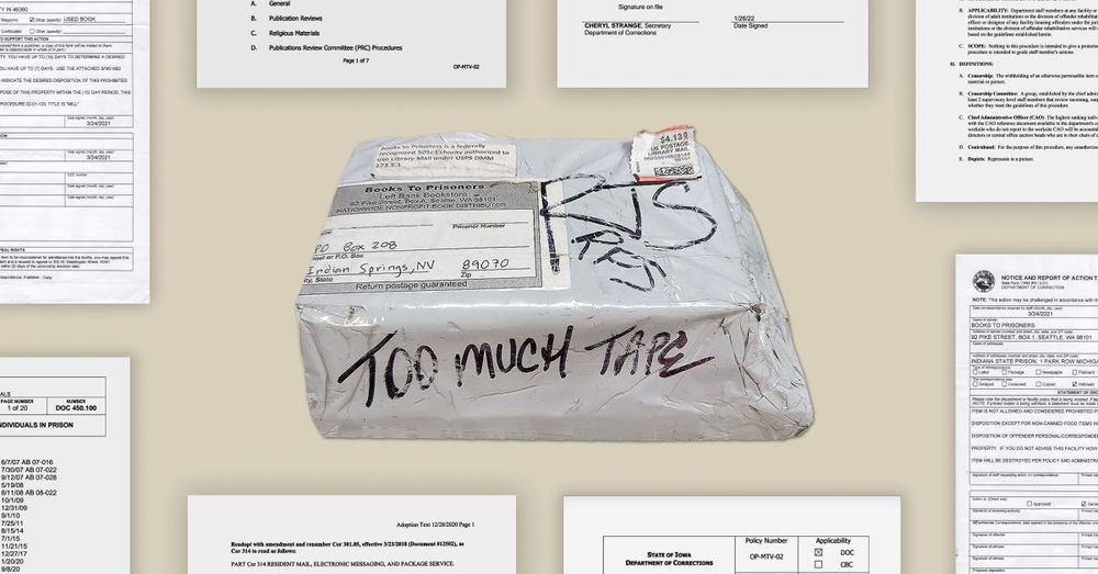 Battling an overdose crisis, more prisons are blocking books based on the sender or packaging. Free speech advocates call it a de facto book ban.
