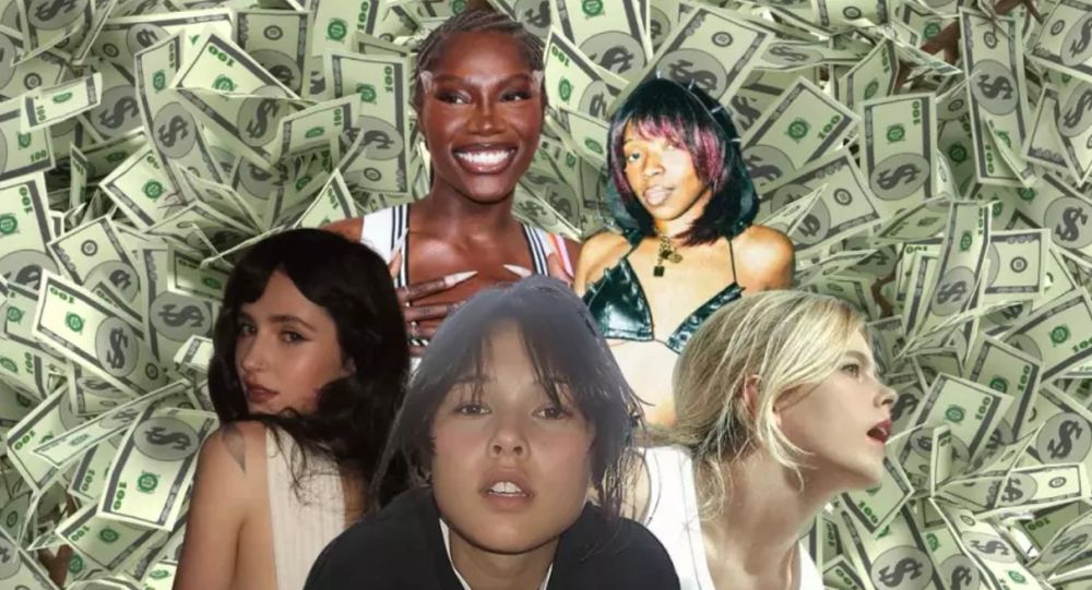 Les artistes Clairo, Miki, Zaho de Sagazan, Doechii et Theodora