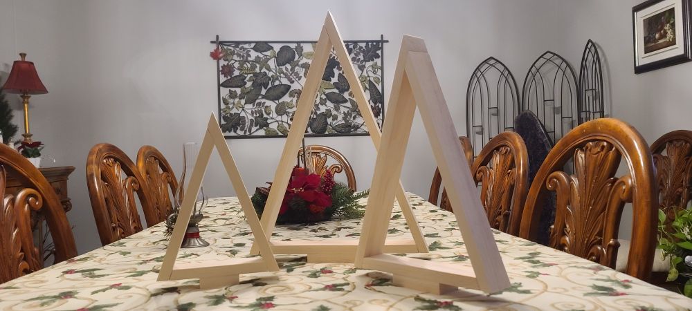 Xmas trees on their own..