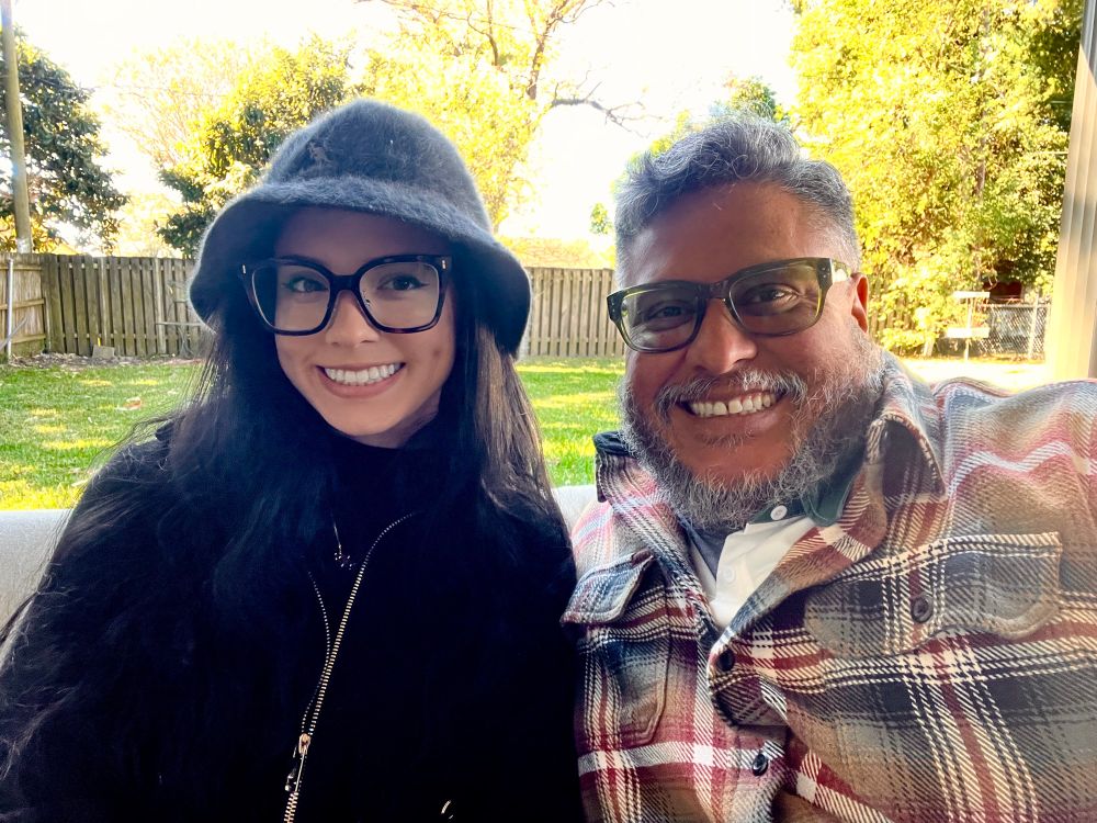 A proud Dad and his beautiful daughter 