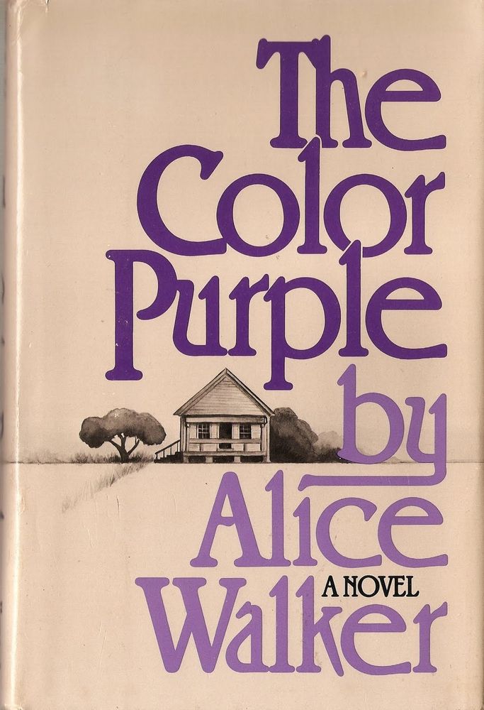 Front cover of Alice Walker's novel "The Color Purple". 