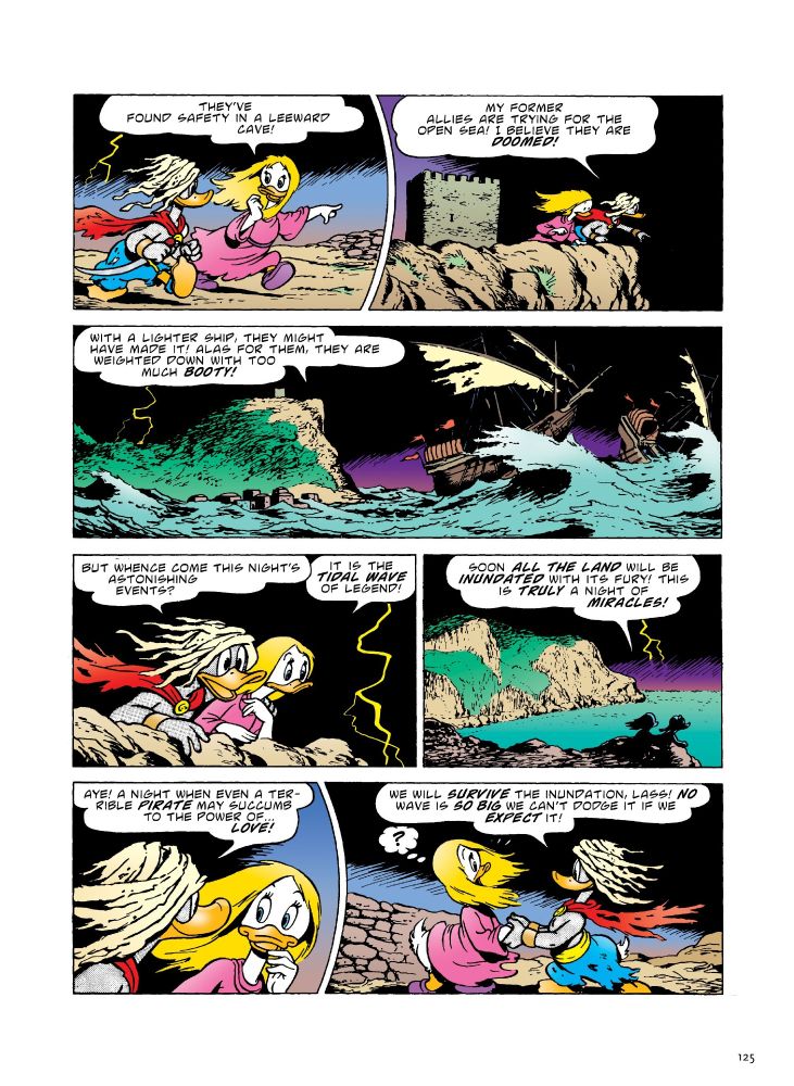 A page from "Night of the Saracen" by Marco Rota, from the new American release from the other day.