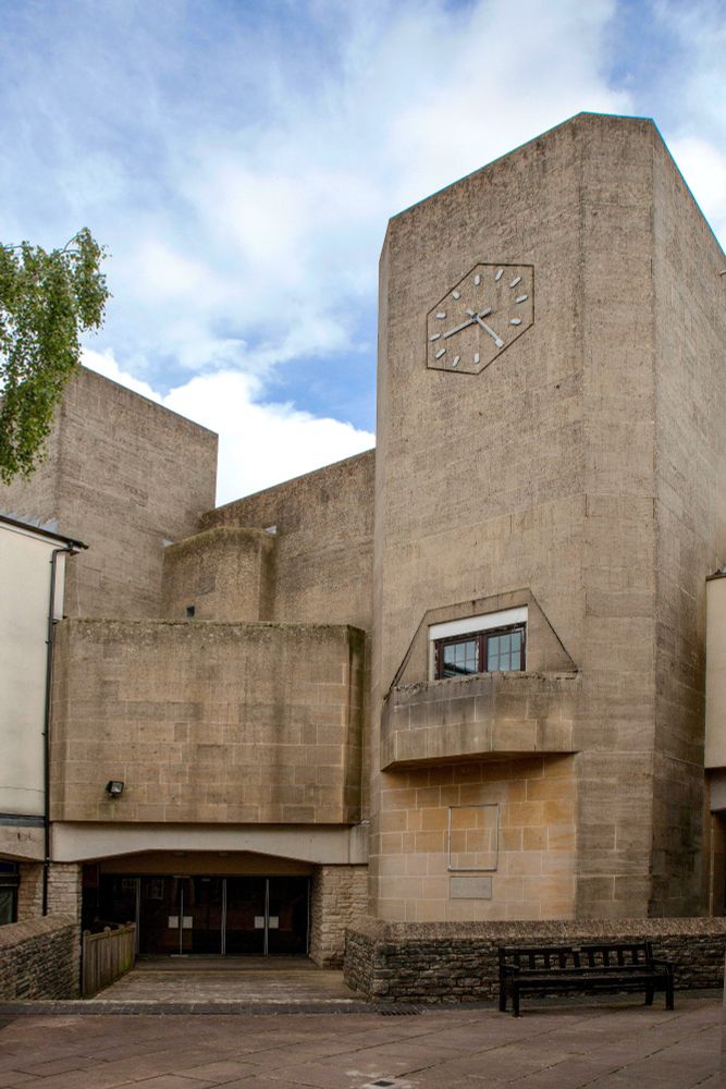 The Amulet Theatre, Shepton Mallet, Somerset – Wyvern Design Group, 1974-75
Image credit: OBNW