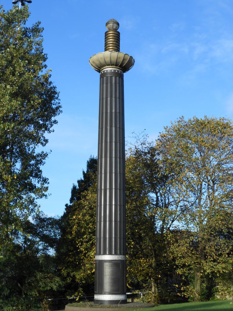 The Monument to the Mersey Tunnel in Birkenhead (1934) - Grade II listed in 1998
