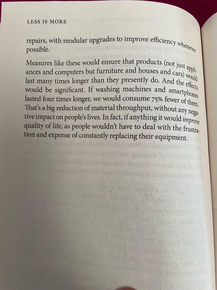Page 212 of the book LESS IS MORE: HOW DEGROWTH WILL SAVE THE WORLD by Jason Hickel