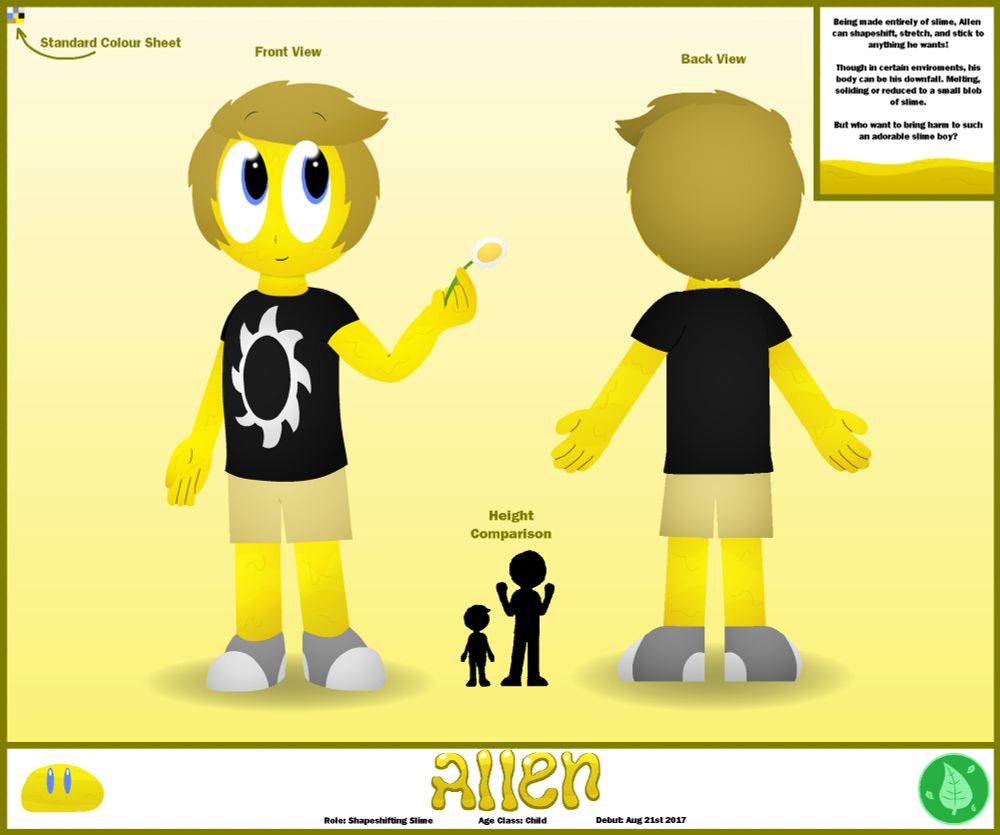 He's been given a much better name, and description.