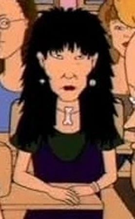 Beavis + Butt-Head goth chick