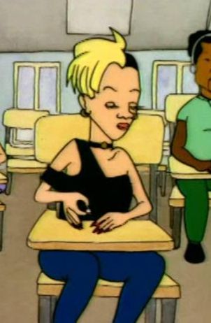 Beavis + Butt-Head punk chick
