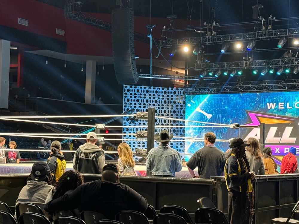 A view of AEW dynamite 