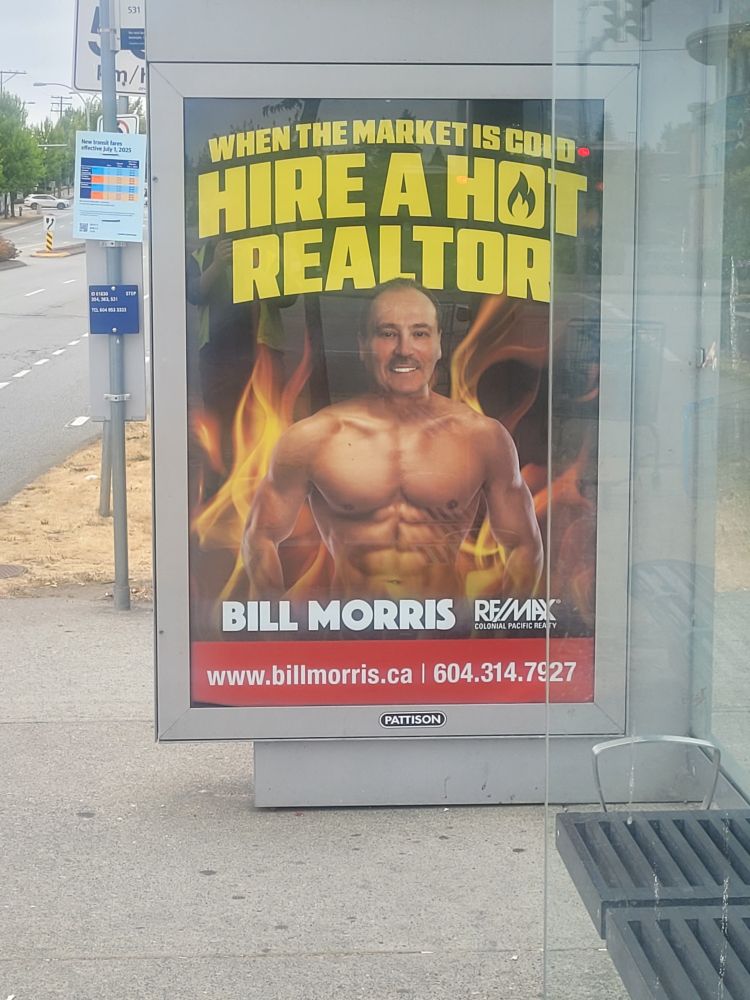 WHEN THE MARKET IS COLD HIRE A HOT REALTOR

BILL MORRIS